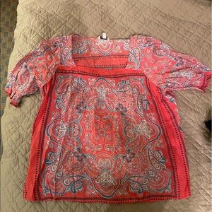 Lucky brand coral top